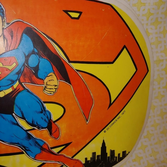 ❎SOLD❎ Rare! Vintage 70s Superman Comic Placemats - Picture 9 of 12